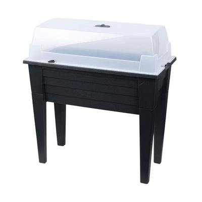Table de culture de jardin Pro avec couvercle 78x40x83 cm anthracite