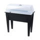 Table de culture de jardin Pro avec couvercle 78x40x83 cm anthracite