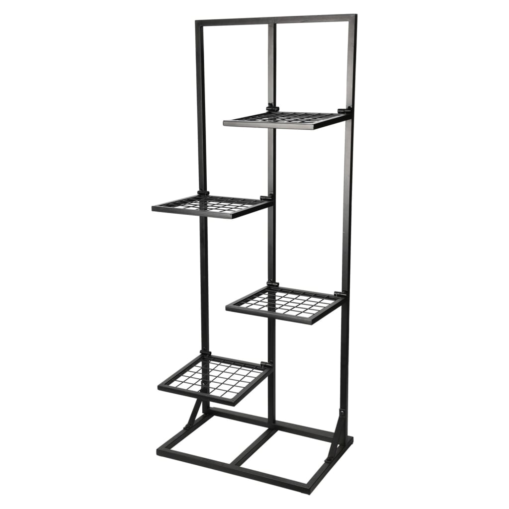 Progarden Progarden Plant Rack avec 4 étagères 40x27x102 cm noir
