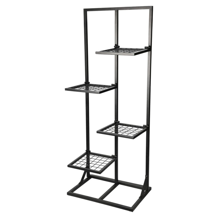 Progarden Progarden Plant Rack avec 4 étagères 40x27x102 cm noir