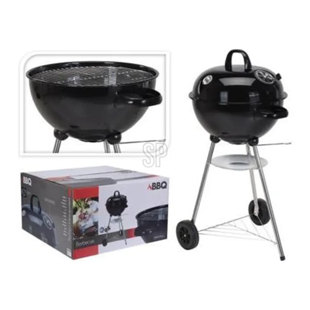 Progarden Progarden barbecue noir sphérique