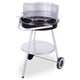 Barbecue BBQ 47x77 cm en acier inoxydable noir