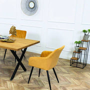 Style de style home standard standard avec 4 planches naturelles et noires - afbeelding 3