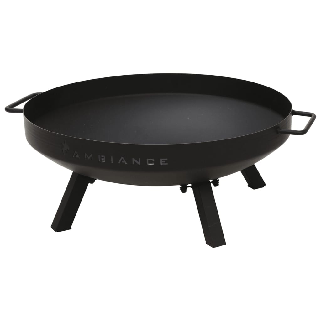 Progarden Progarden Fire Bowl avec poignées Ø55 cm noir