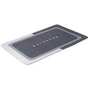 Bathroom solutions tapis de salle de bain 79,5x49,5 cm gris - afbeelding 1
