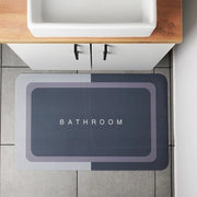 Bathroom solutions tapis de salle de bain 79,5x49,5 cm gris - afbeelding 3