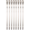 Brochettes inox Vaggan 41 cm 8 pièces
