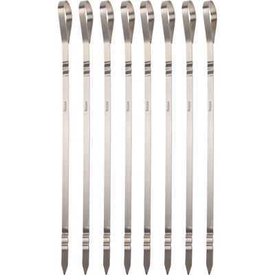 Brochettes inox Vaggan 41 cm 8 pièces