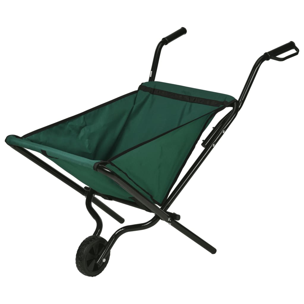 Progarden Progarden Wheelbarrow Green pliable et noir