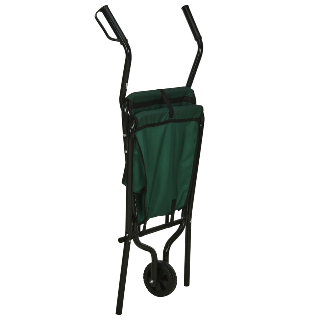 Progarden Progarden Wheelbarrow Green pliable et noir