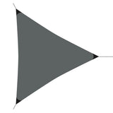 Progarden Triangle de tissu d'ombre progarden 3,6x3,6x3,6 m gris - afbeelding 2