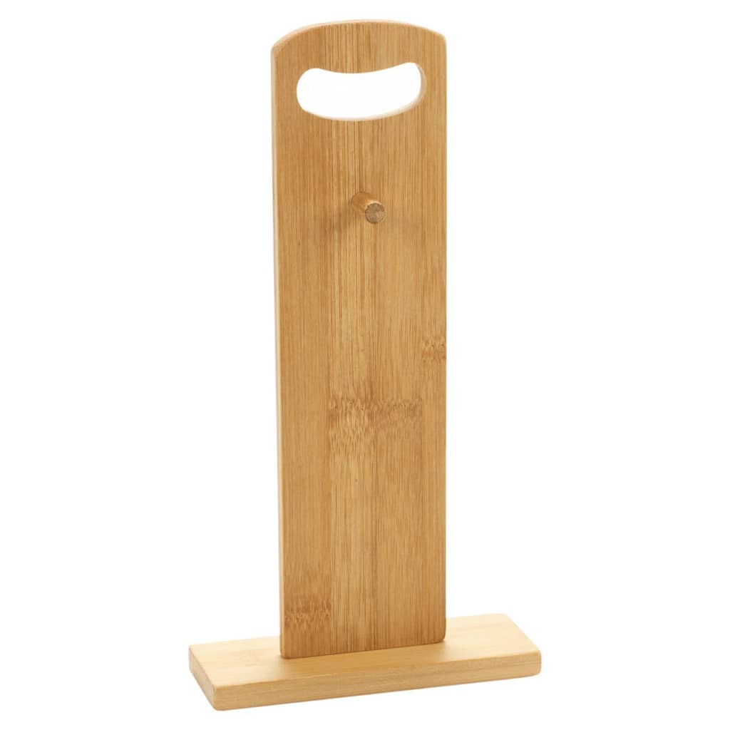 Excellent ensemble de panneaux à découper à 7 pièces de vaisselle avec du rack en bambou