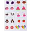 Autres marques Stickers de boucles d'oreilles Unicorn