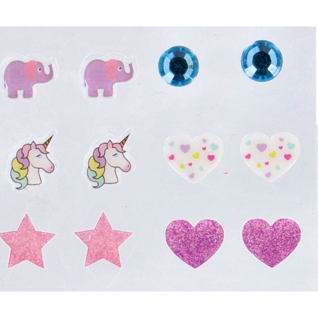 Autres marques Stickers de boucles d'oreilles Unicorn