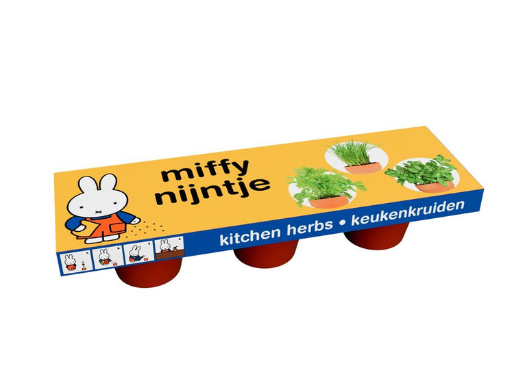 Barre de fourrure de jardin aux herbes Miffy.