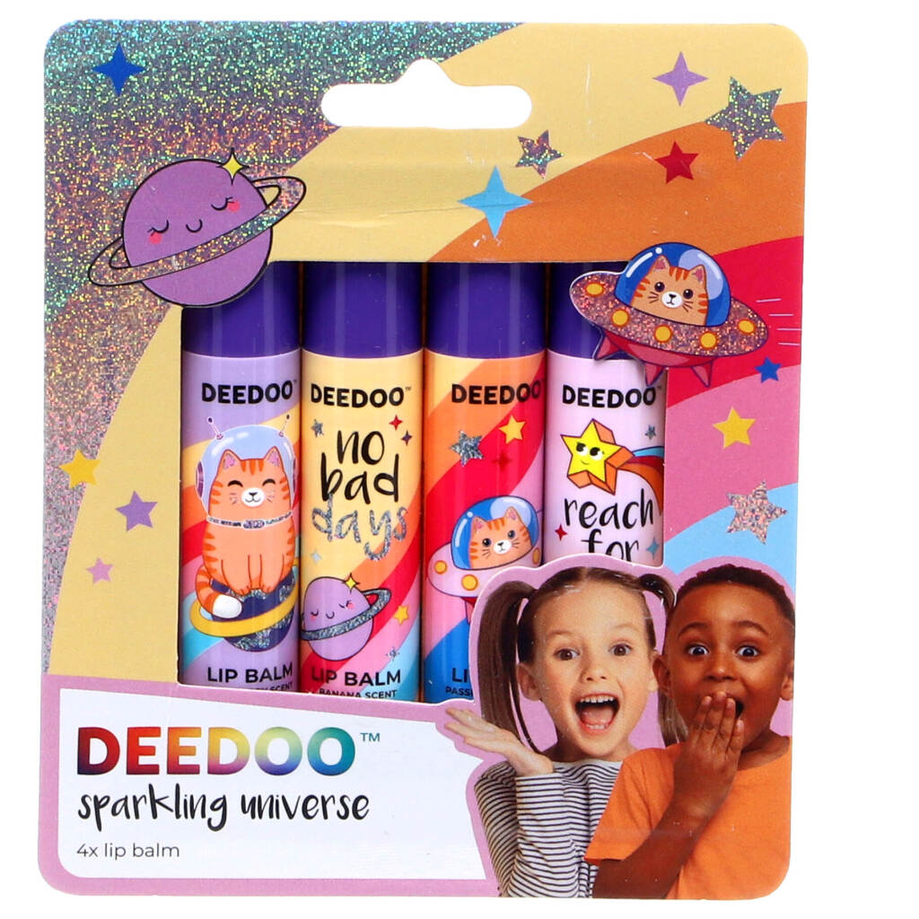 Univers étincelant Doo Dooo Lipbalm avec parfum