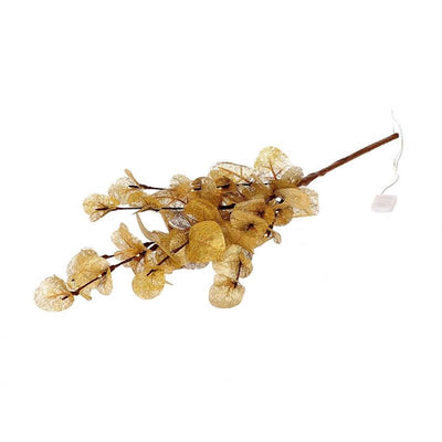 Hbx branche artificielle vivante naturelle euca cinerea led l72 or