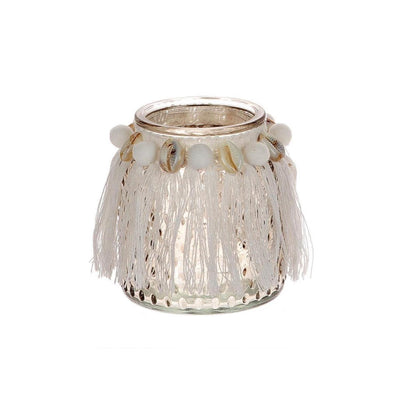 Hbx natural living photophore plage ø8,5xh10cm
