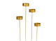 Bougeoir HBx natural living or ø4,5 cm