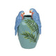Vase Decoris dolomite bleu 20x19x30,5cm