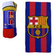 Autres marques FC Barcelone Badlaken 100x180 cm rouge bleu