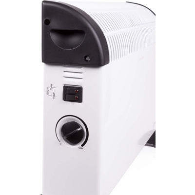 Benson convecteur 75- 1500w 52x17x32,5 cm blanc noir