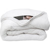 Dix cate Premium 4 saisons single couette 140x200 cm blanc