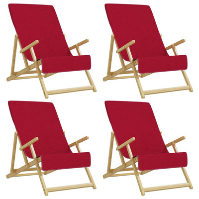 Serviettes de brin de vidaxl 4 pcs 400 g m² 60x135 cm tissu borgogne rouge