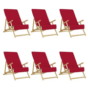 Serviettes à brin de vidaxl 6 pcs 400 g m² 60x135 cm tissu borgogne rouge - afbeelding 2