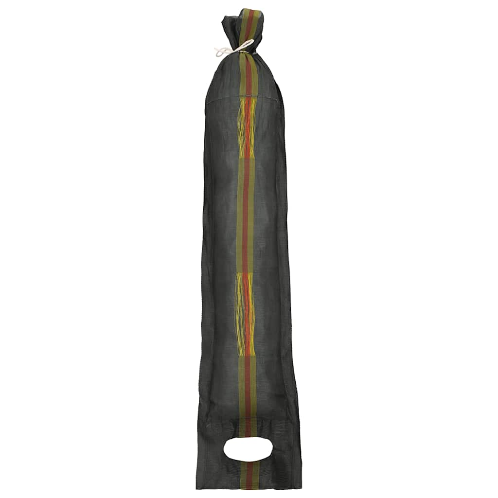 Vidaxl Sandbags 50 ST 103X25 cm HDPE Donkergroen