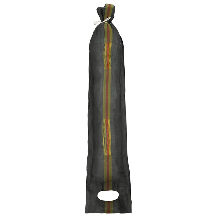 Vidaxl Sandbags 50 ST 103X25 cm HDPE Donkergroen