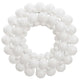 Vidaxl Couronne de Noël 45 cm Polystyrène blanc