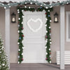 Vidaxl Christmas Garland Balls 175 cm Polystyrène blanc