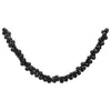 Vidaxl Christmas Garland Balls 175 cm Polystyrène noir
