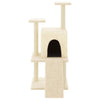 Vidaxl Cat Furniture avec Sisal Scratch Posts 110 cm Crème -Colored