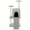 Vidaxl Cat Furniture avec Sisal Scratch Posts 110 cm Gris clair