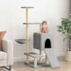 Vidaxl Cat Furniture avec Sisal Scratch Posts 130,5 cm Gris clair