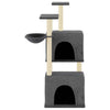 Vidaxl Cat Meubles avec Sisal Scratch Posts 122 cm Gris foncé