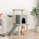 Vidaxl Cat Meubles avec Sisal Scratch Posts 96,5 cm Gris clair