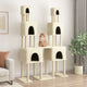 Vidaxl Cat Furniture with Sisal Scratch Posts 199 cm Crème -Colored