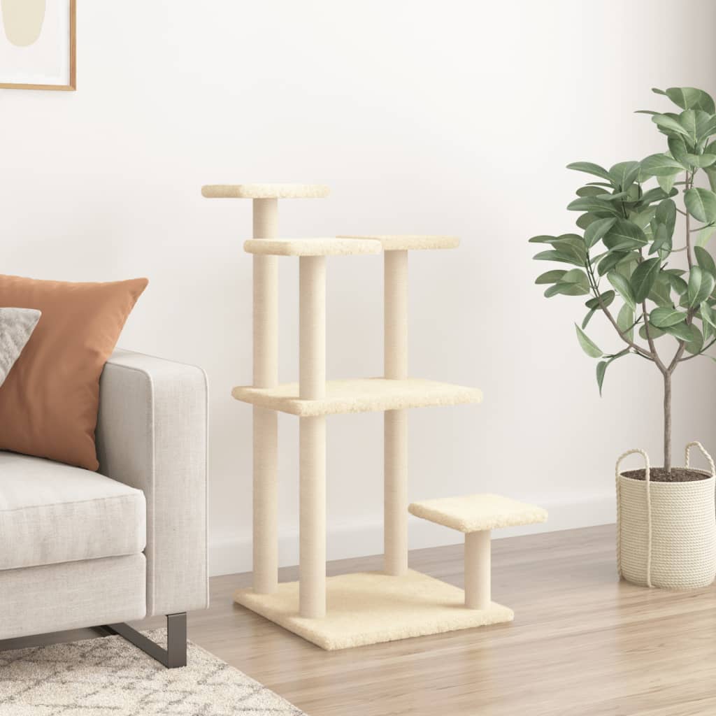 Vidaxl Scratching Post avec plates-formes 98,5 cm -colored