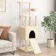 Vidaxl Cat Furniture avec Sisal Scratch Posts 153 cm Crème -Colored