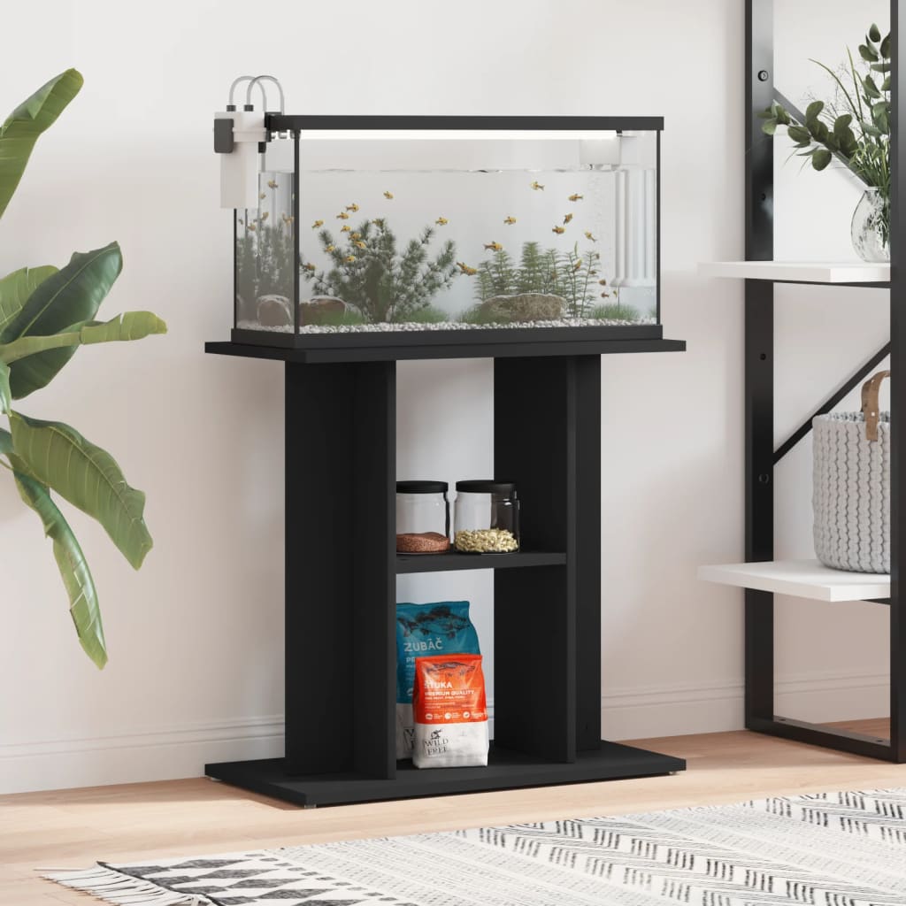 Vidaxl Aquarium Standard 60x30x60 cm Black Black