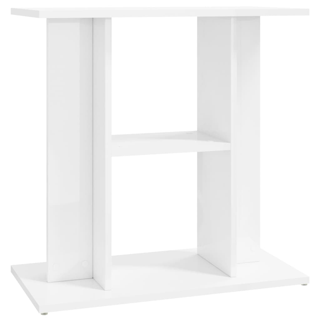 Vidaxl Aquarium Standard 60x30x60 cm Bois de bois élevé blanc