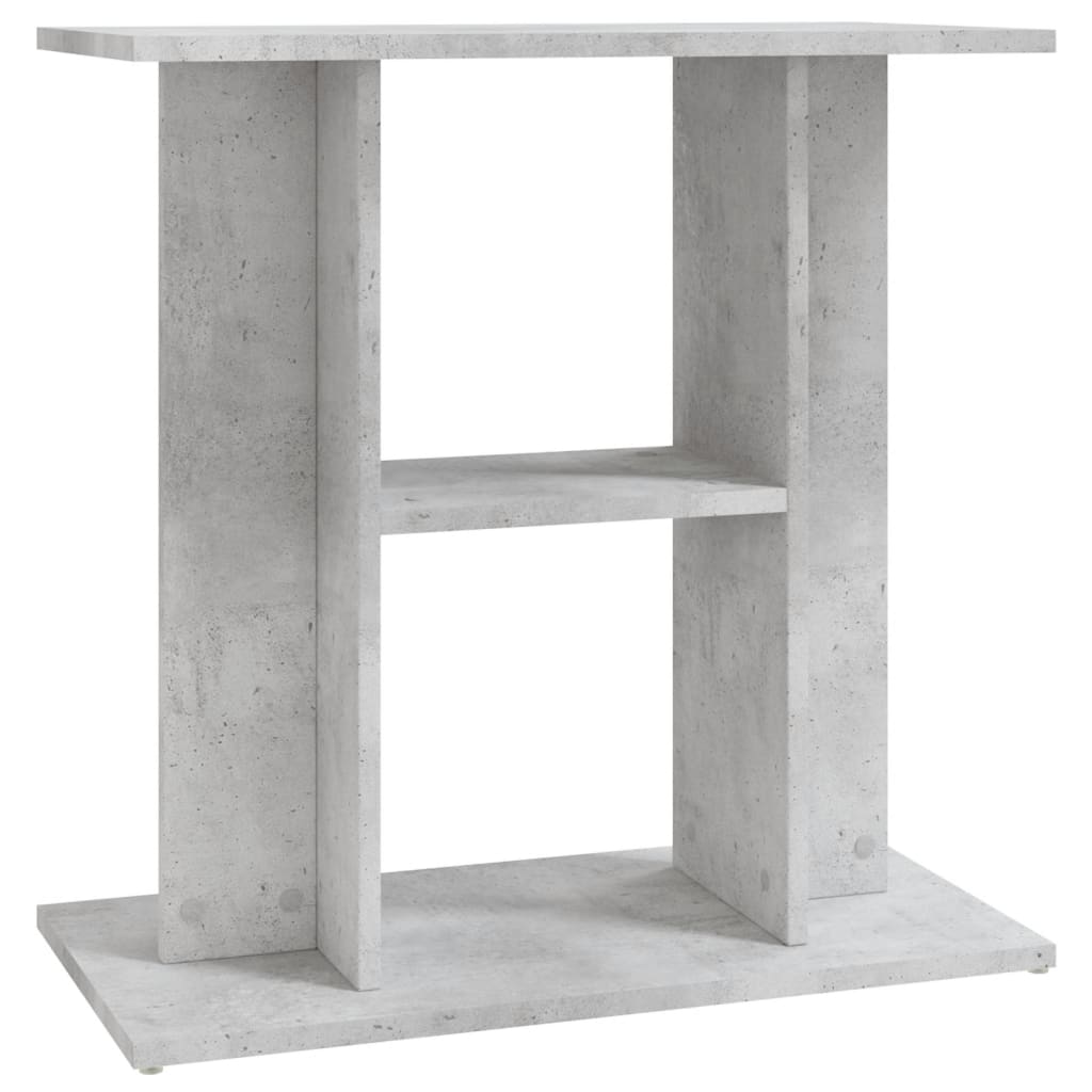 Vidaxl Aquarium Standard 60x30x60 cm Betongrijs en bois transformé
