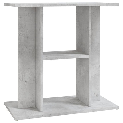Vidaxl Aquarium Standard 60x30x60 cm Betongrijs en bois transformé