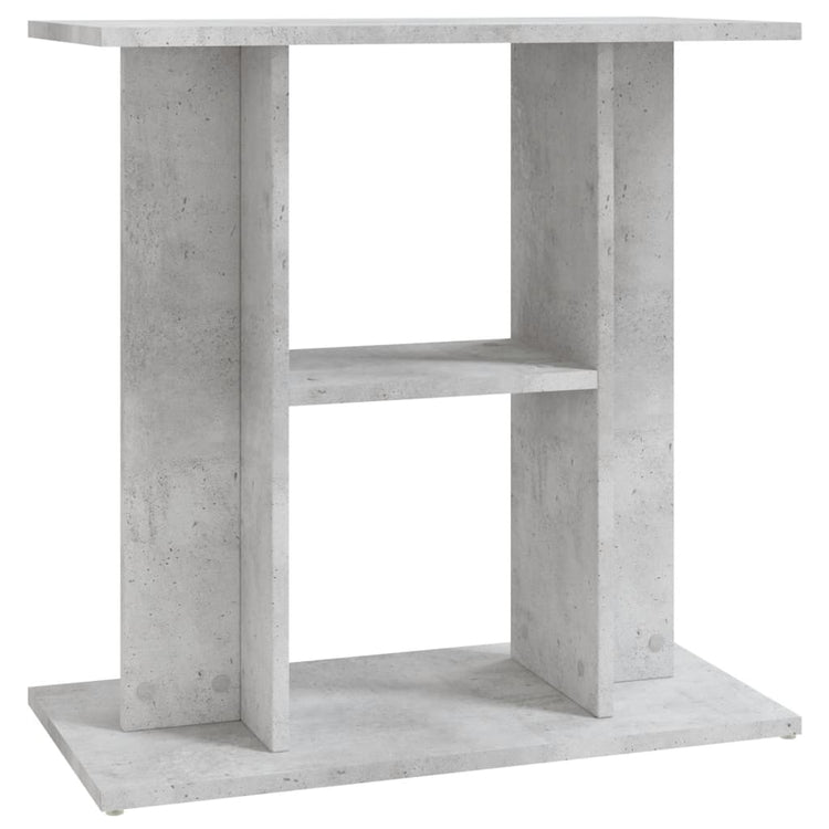 Vidaxl Aquarium Standard 60x30x60 cm Betongrijs en bois transformé