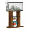 Vidaxl Aquarium standard 60x30x60 cm en bois de bois fumé de chêne fumé coloré