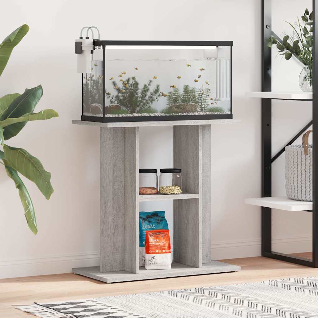 Vidaxl Aquarium standard 60x30x60 cm en bois de bois de bois sonoma