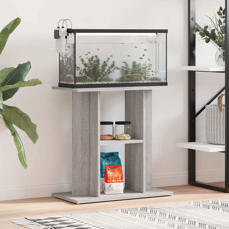 Vidaxl Aquarium standard 60x30x60 cm en bois de bois de bois sonoma